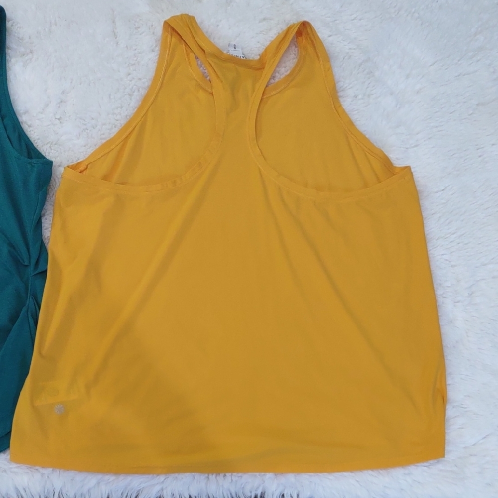 ATHLETA (2-Pack)Teal and Yellow Tank Tops - Picture 10 of 17